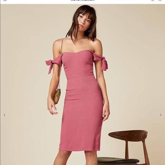 Reformation Dresses & Skirts - NWT REFORMATION Marla Dress Strawberry Size 2